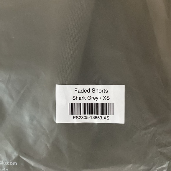 PESO Oversized Fated Shorts , Shark Gray - Picture 12 of 12